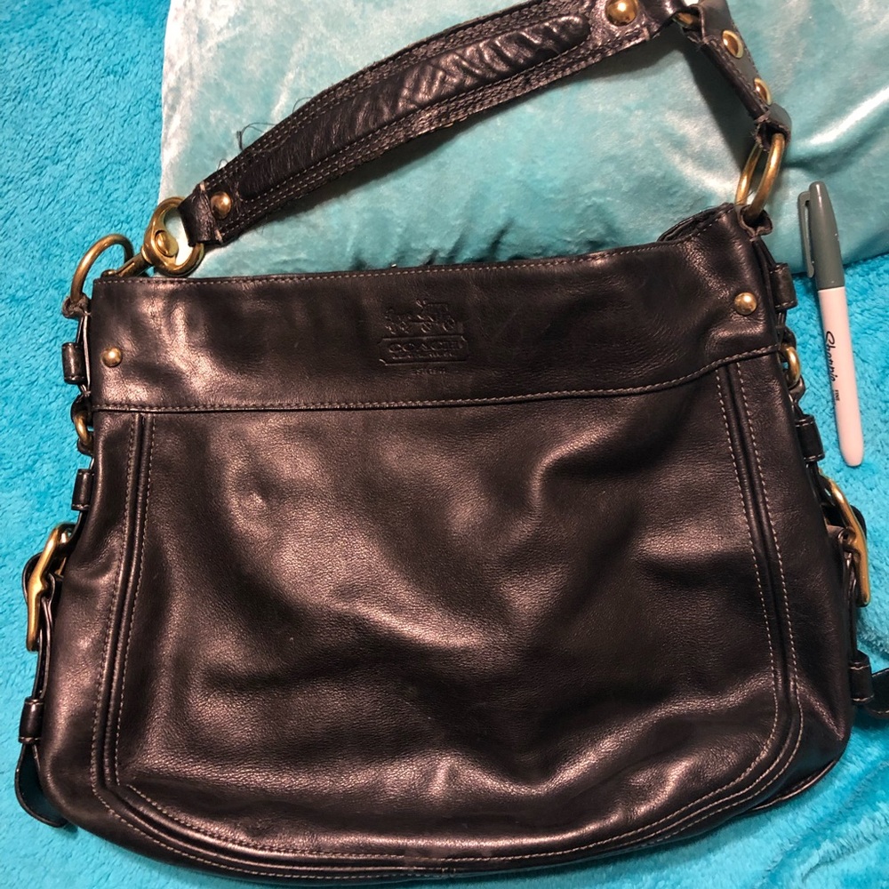 Authentic Large Coach Purse